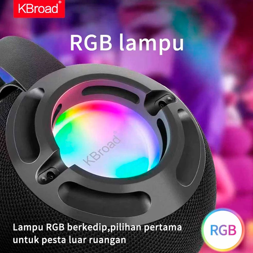 BOCINA BLUETOOTH KTS 2" WATERPROOF ESFERA