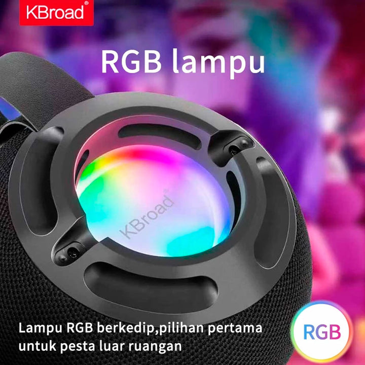 BOCINA BLUETOOTH KTS 2" WATERPROOF ESFERA