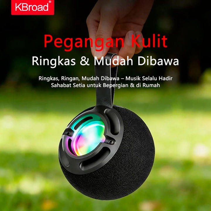 BOCINA BLUETOOTH KTS 2" WATERPROOF ESFERA