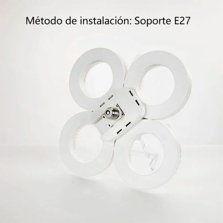 Lampara Led con Ventilador 60w 4 Focos Tianlai