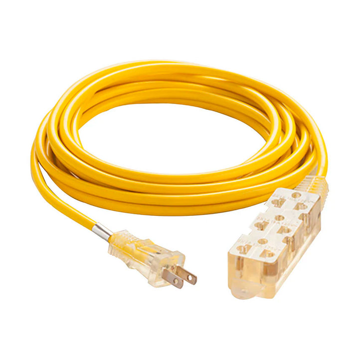 Linkbits Extension Electrica 5 Mts Amarillo