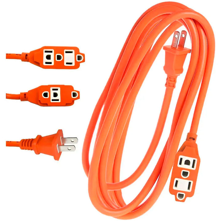 Extension Electrica Linkbits 3 Mts Naranja