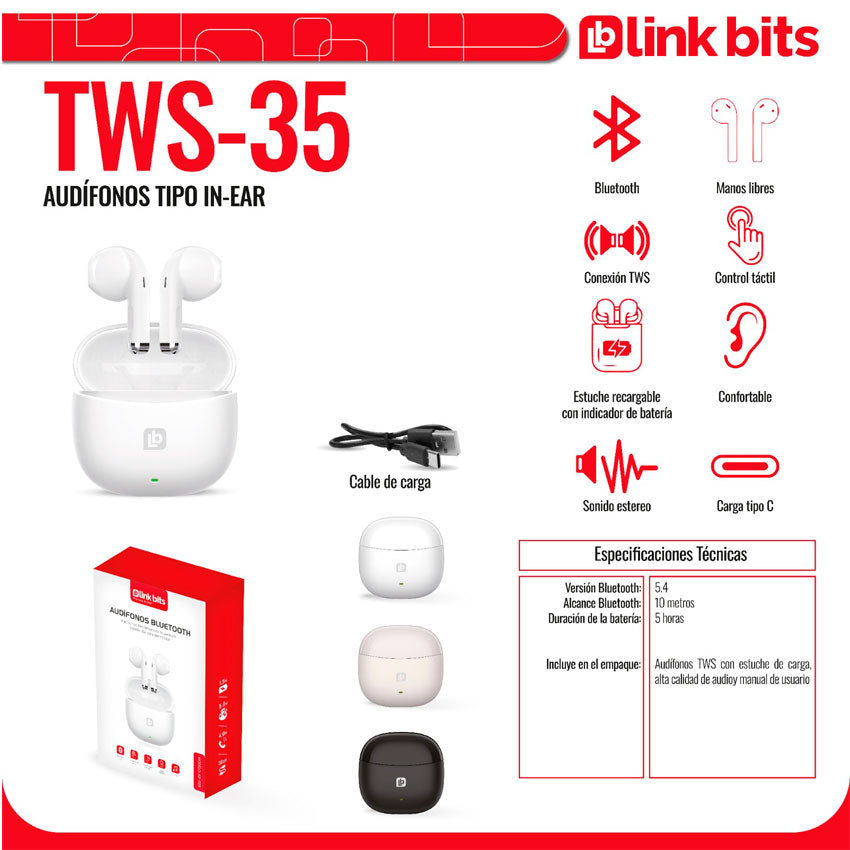 Linkbits Audifonos Tws
