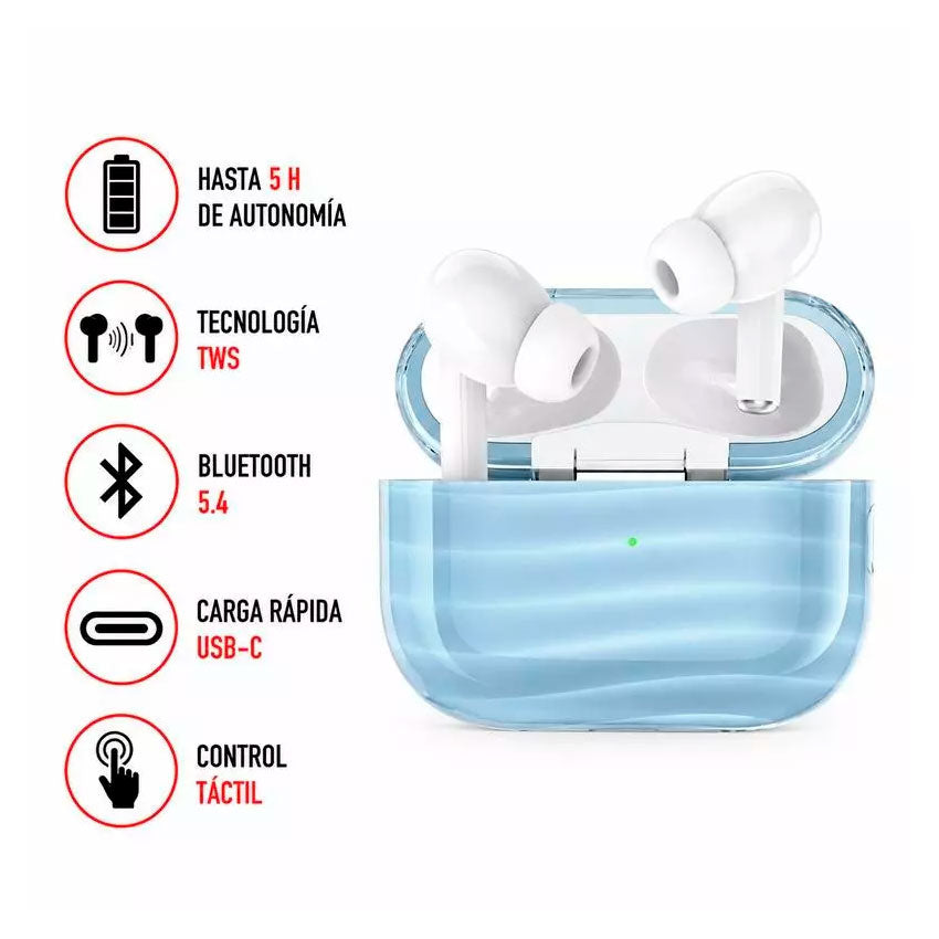 Aek Audifonos True Wireless Blanco