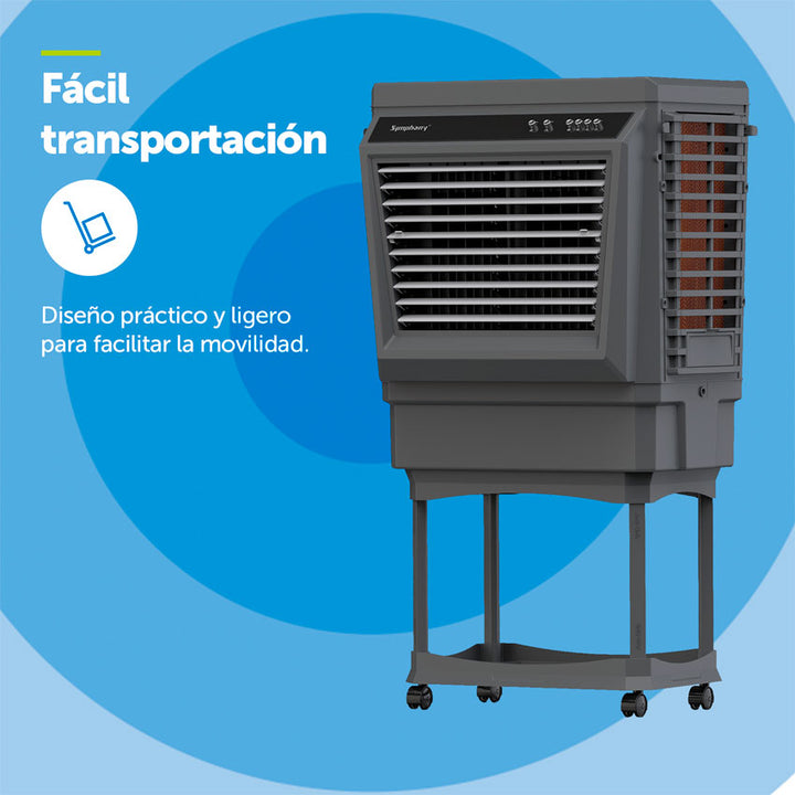 Symphony Enfriador Evaporativo de Aire 25l con Oscilación Automática y Compartimento para Hielo