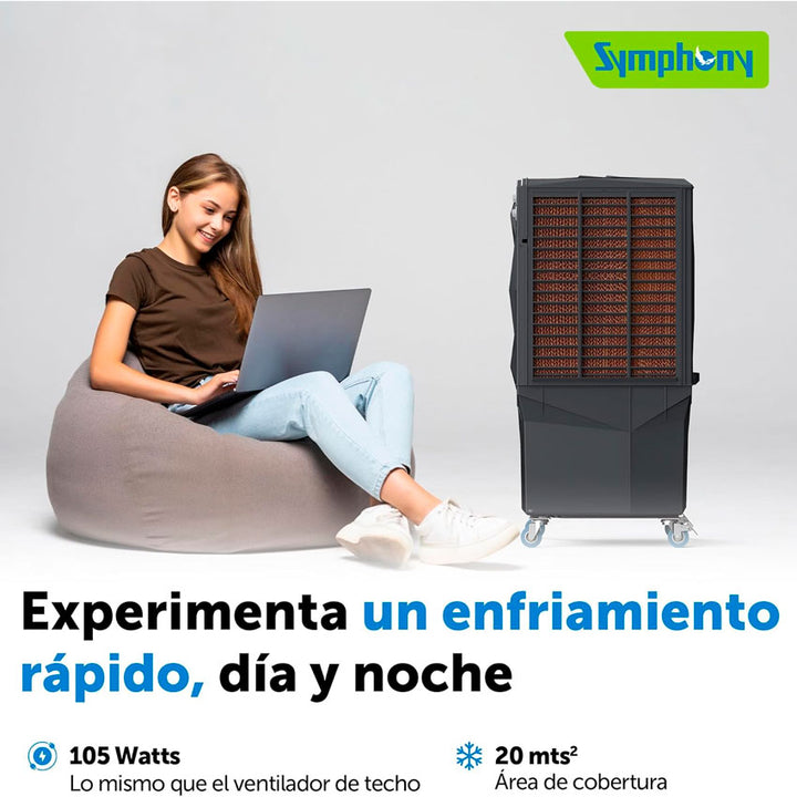 SYMPHONY VENTUS50 ENFRÍA MÁS CON MENOS ENERGÍA – TANQUE DE 50L