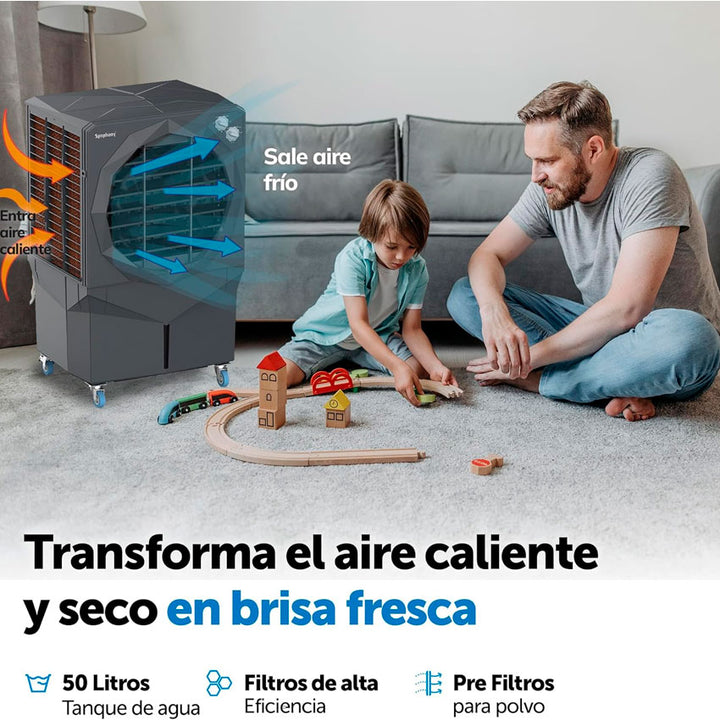 SYMPHONY VENTUS50 ENFRÍA MÁS CON MENOS ENERGÍA – TANQUE DE 50L