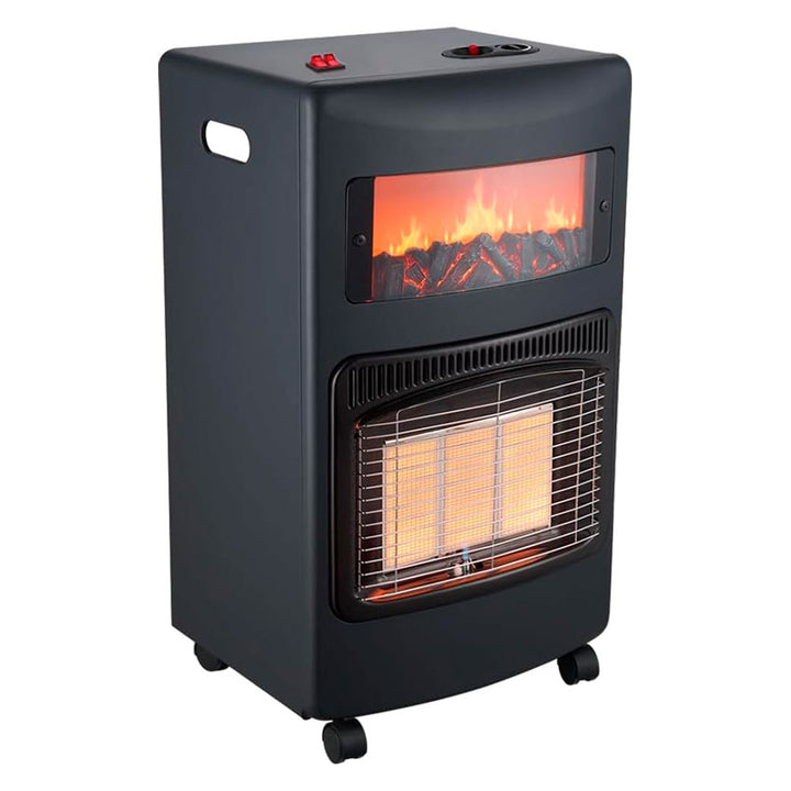 Calefactor de Gas Lp con Pantalla Chimenea Travelaire
