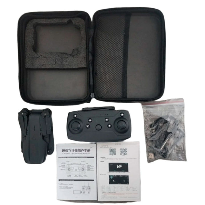 Dron con Camara Dual E99 Pro 4k Plegable con Control Wifi ( Wjf-0802)