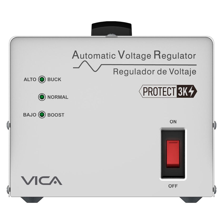 REGULADOR ELECTRONCO DE VOLTAJE PROTECT 3K VICA 3000VA 1800W LINEA BL