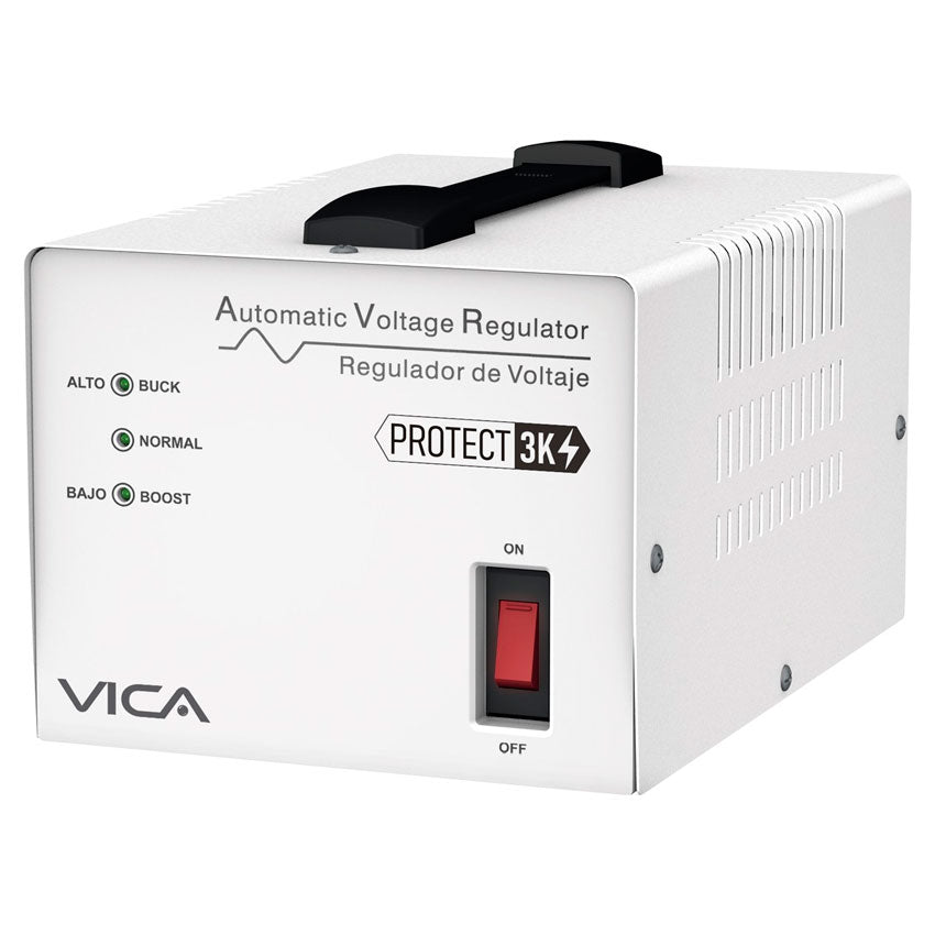 REGULADOR ELECTRONCO DE VOLTAJE PROTECT 3K VICA 3000VA 1800W LINEA BL