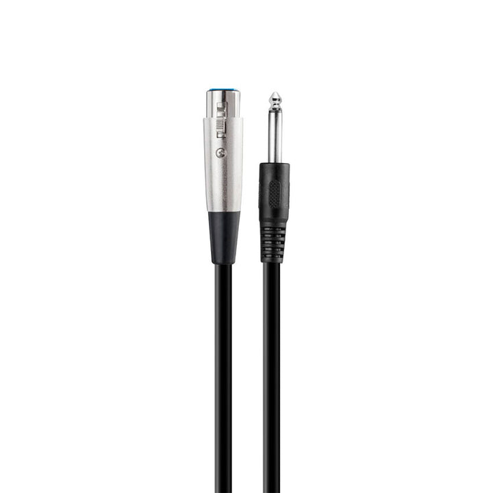 Cable para Microfono Mitzu 3 Mts Xlr F - 1/4 ( 11-6130)