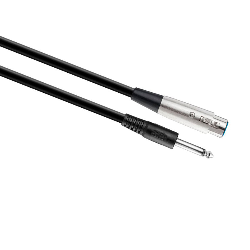 Cable para Microfono Mitzu 3 Mts Xlr F - 1/4 ( 11-6130)