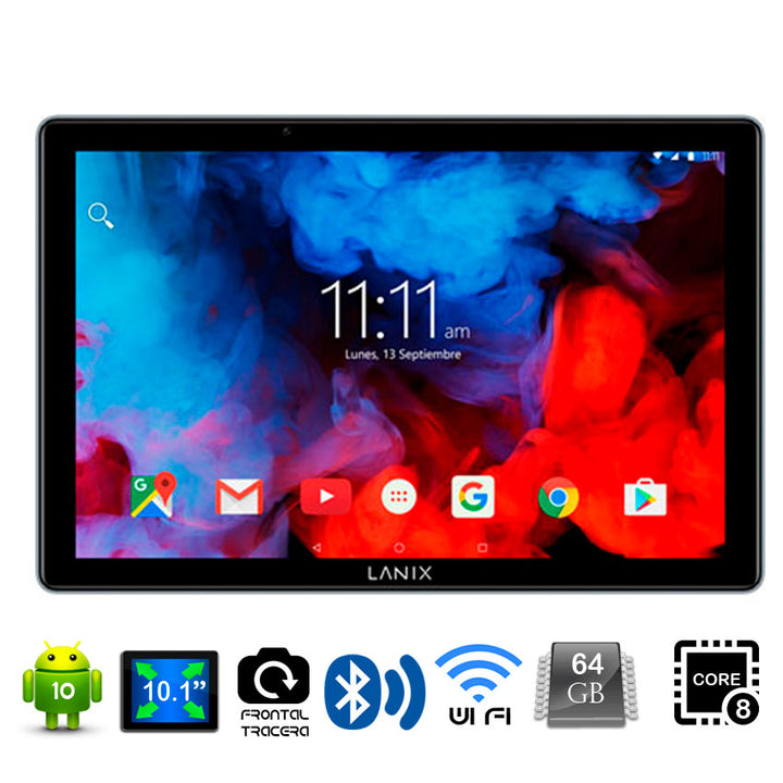 TABLET PC LANIX 10.1" 4GB RAM 64 GB MEMORIA INTERNA
