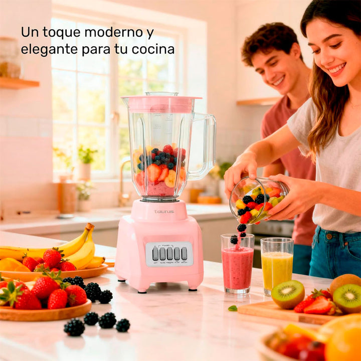 Licuadora 4 Vel Plastico Ribbon Taurus