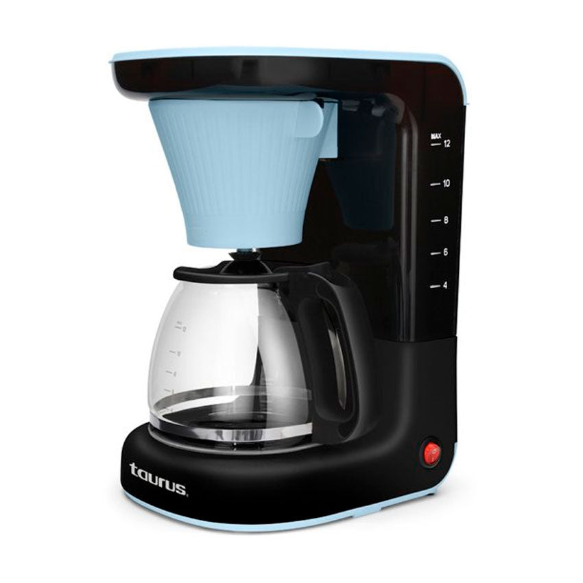 Cafetera 12 Tazas Velvet Coffee Blue Taurus