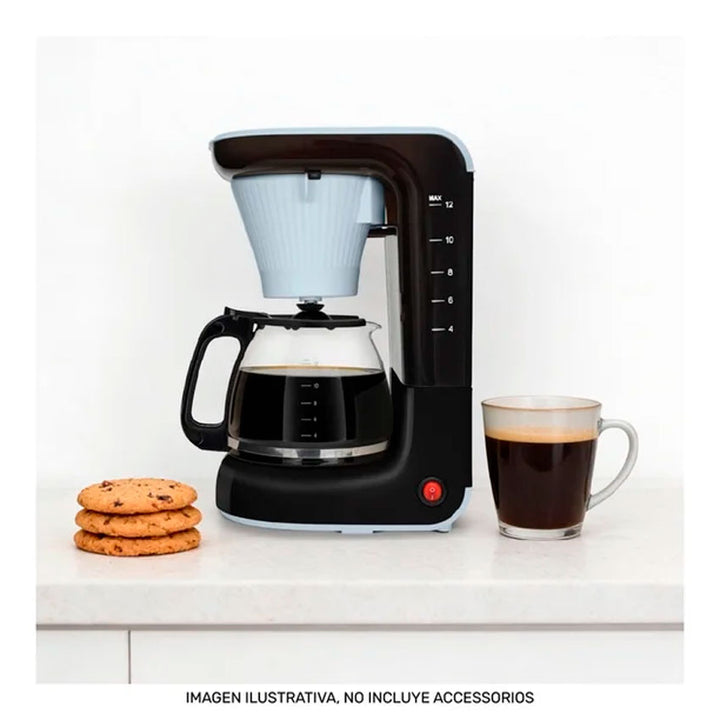 Cafetera 12 Tazas Velvet Coffee Blue Taurus
