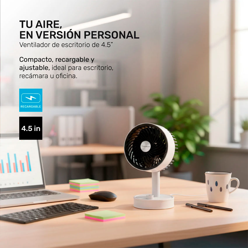 Ventilador Personal Recargable Taurus