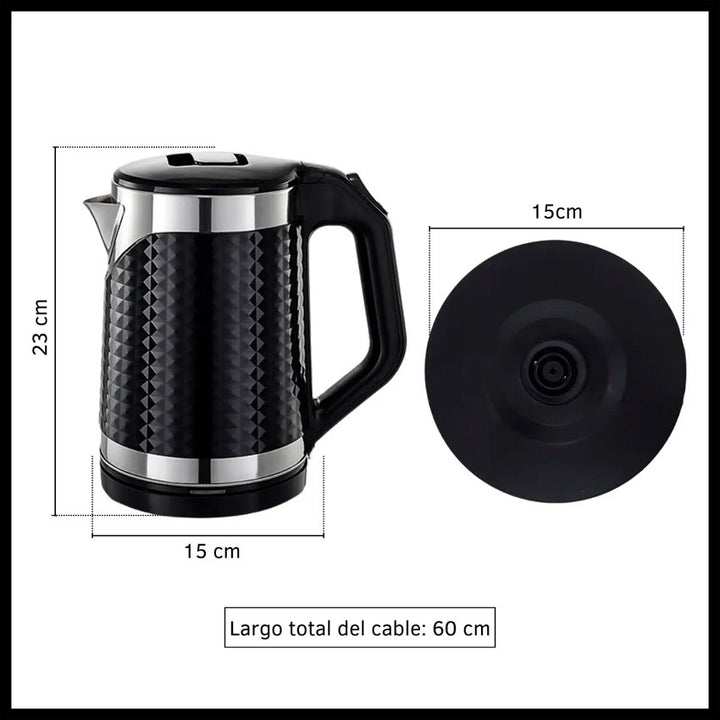 Hervidor de Agua 1.8 Lts Negro Gris Taurus