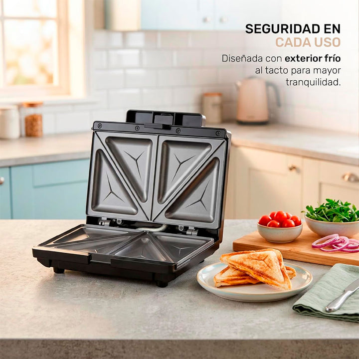 Sandwichera Electrica Lucky Negra
