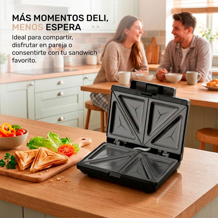 Sandwichera Electrica Lucky Negra