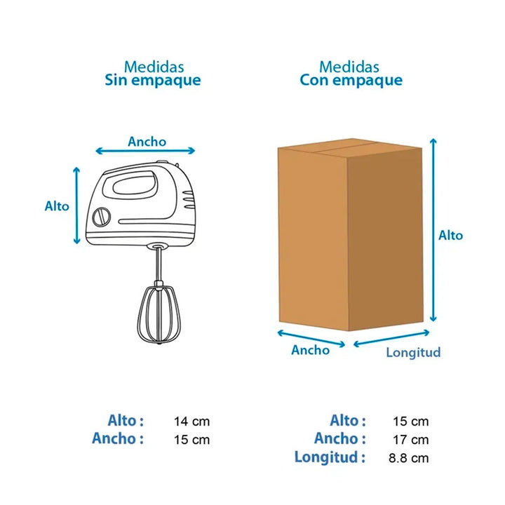 Batidora Manual 5 Vel Nude Taurus