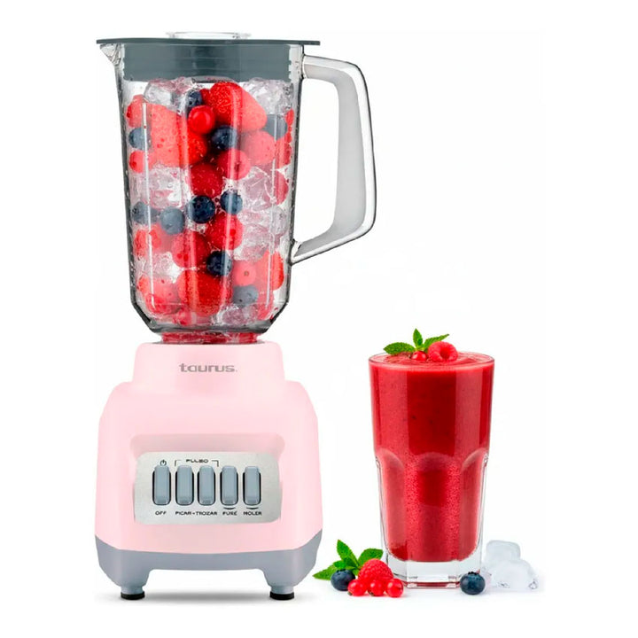 Licuadora Granite Ribbon Vaso Vidrio Taurus