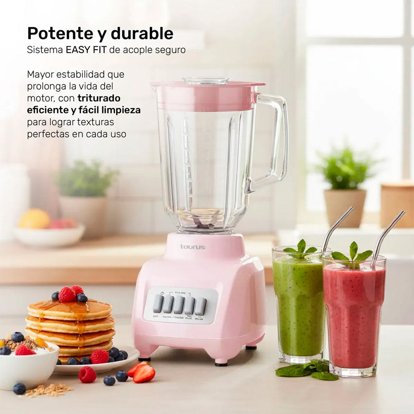 Licuadora Granite Ribbon Vaso Vidrio Taurus
