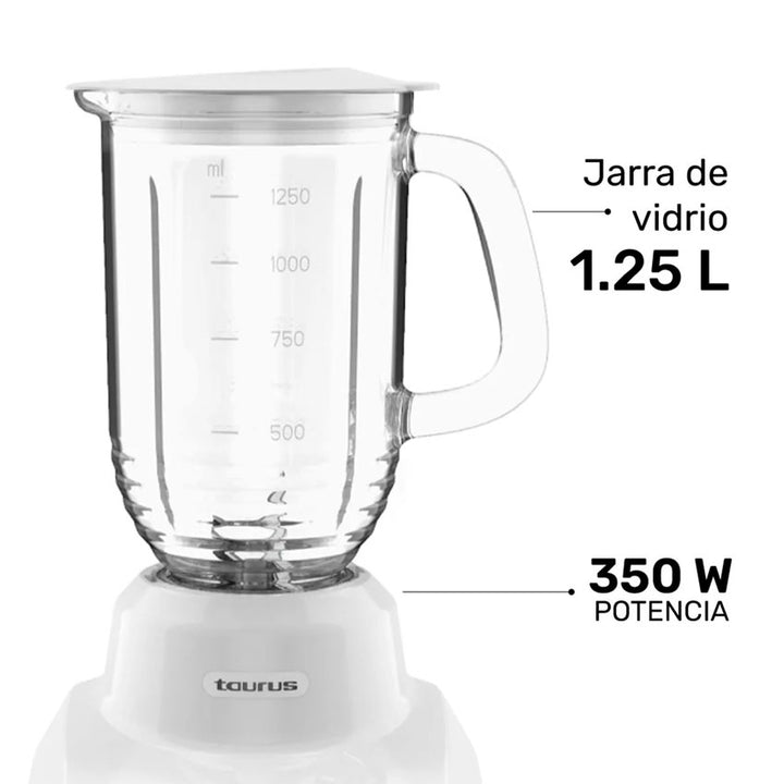 LICUADORA 7 VEL BLANCA TAURUS