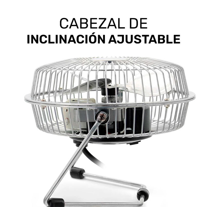 Ventilador de Escritorio 6 Pulg Metalico Taurus