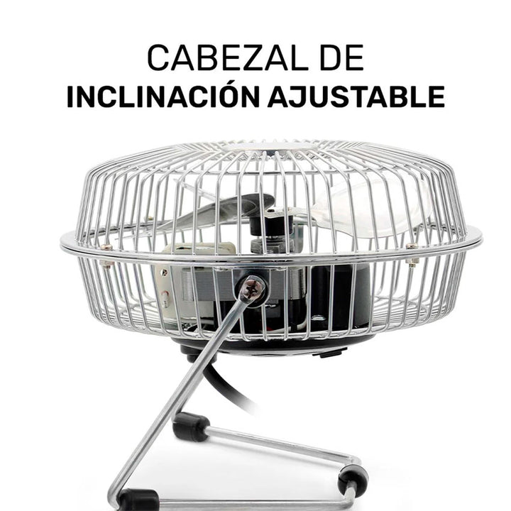 Ventilador de Escritorio 6 Pulg Metalico Taurus