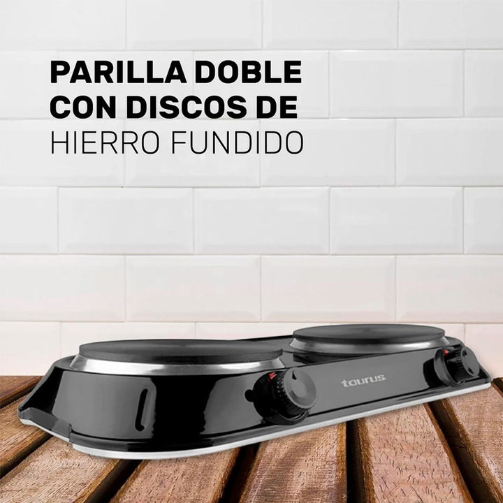 PARRILLA ELECTRICA HELIOS DUO TAURUS