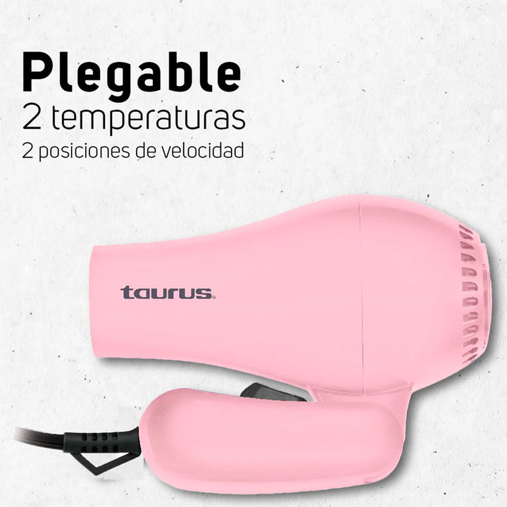 TAURUS SECADORA DE CABELLO ROSA