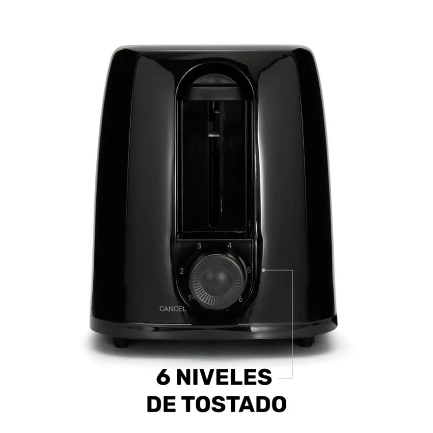 TAURUS TOSTADOR DE PAN NEGRO