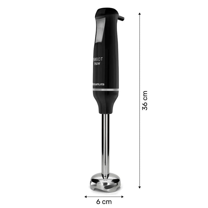 TAURUS BATIDORA DE INMERSION ROBOT 500 INOX COMPLETE
