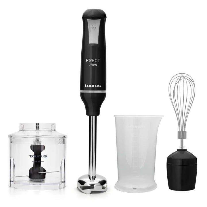 TAURUS BATIDORA DE INMERSION ROBOT 500 INOX COMPLETE