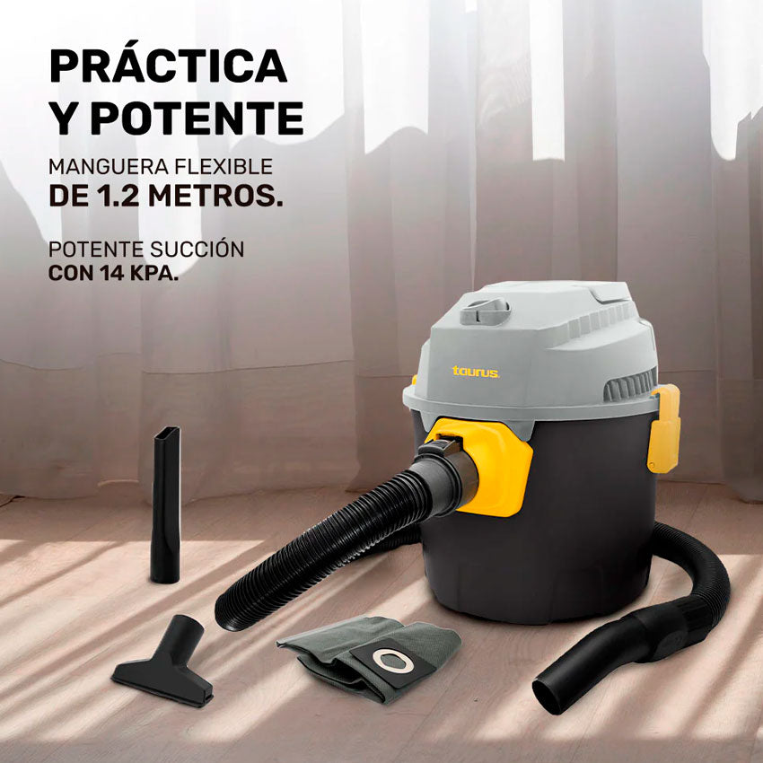 TAURUS ASPIRADORA WET & DRY 10 L