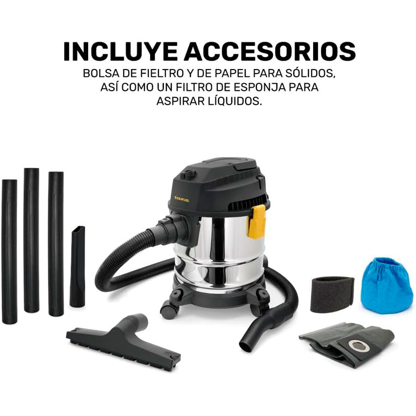 TAURUS ASPIRADORA HUMEDO /SECO 3 EN 1