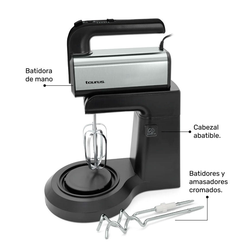 TAURUS BATIDORA DE PEDESTAL CON TAZON