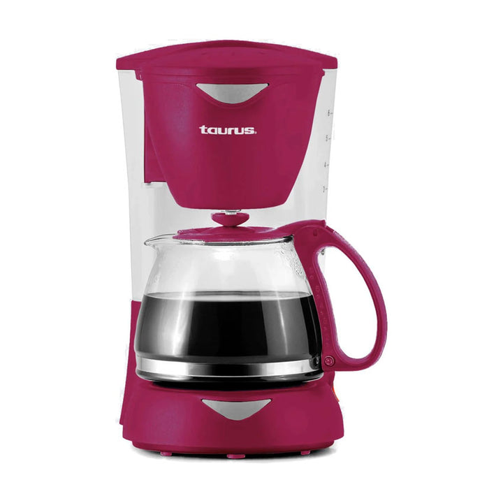 Cafetera para 6 Tzas Borgoña Taurus