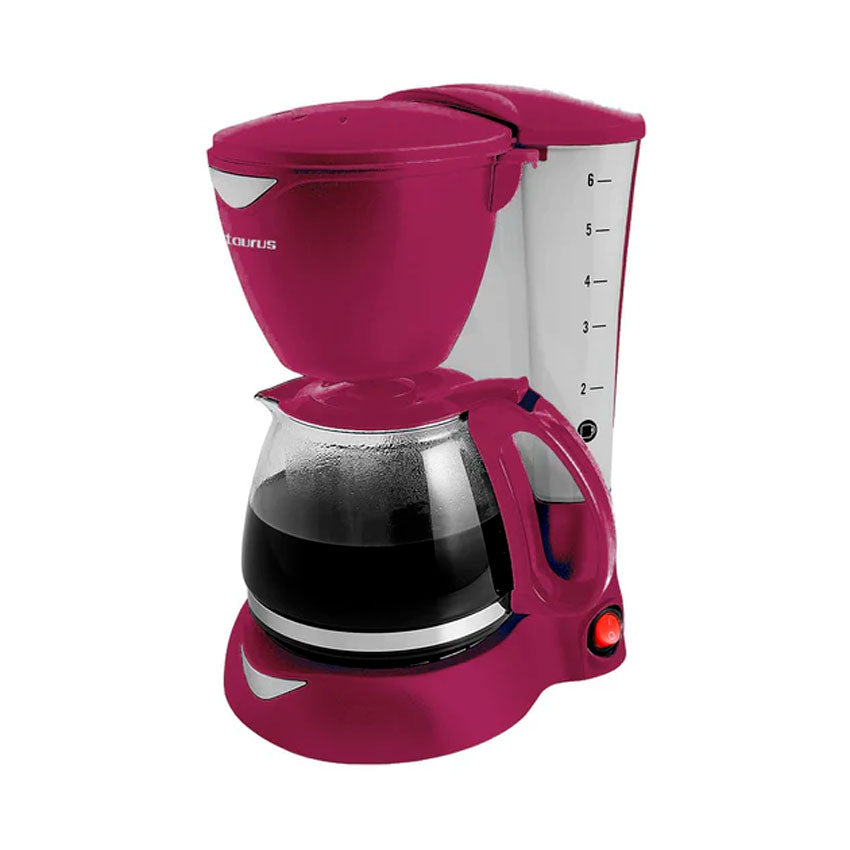 Cafetera para 6 Tzas Borgoña Taurus