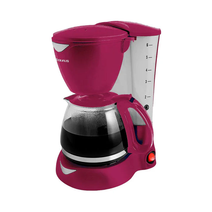 Cafetera para 6 Tzas Borgoña Taurus