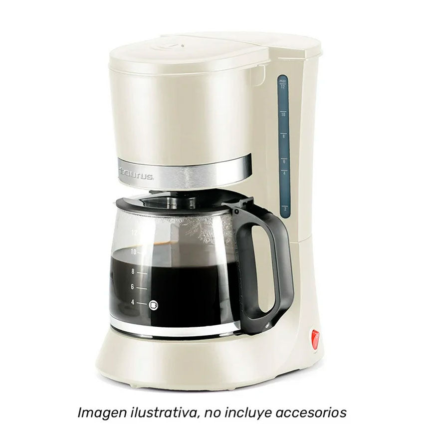 TAURUS CAFETERA PARA 12 TAZAS NUDE