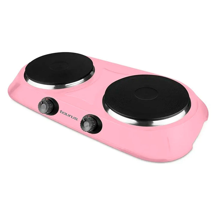 Taurus Parrilla Electrica Duo Rosa