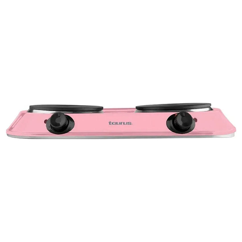 Taurus Parrilla Electrica Duo Rosa