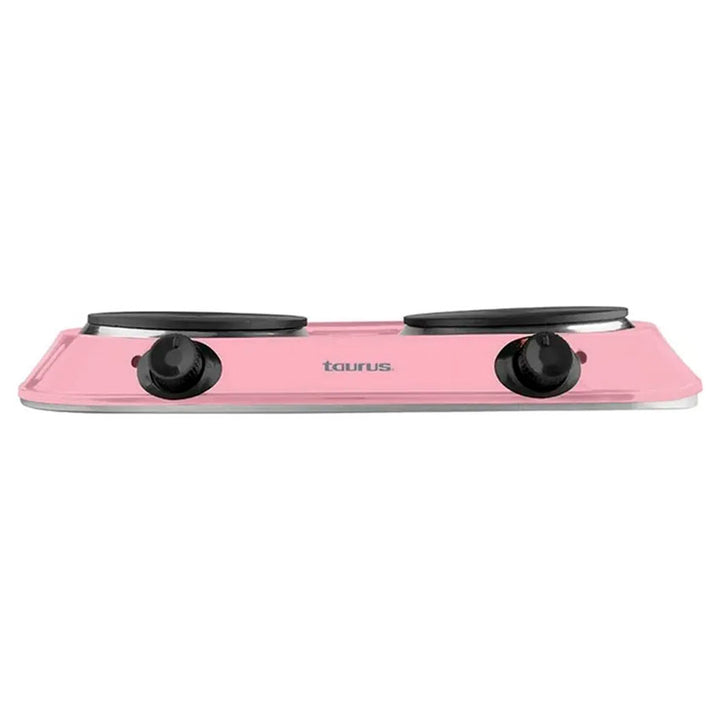 Taurus Parrilla Electrica Duo Rosa