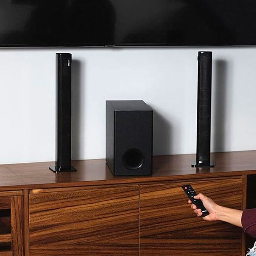 BILLBOARD SOUND BAR C/SUBWOOFER CARBONO 2.1 60W