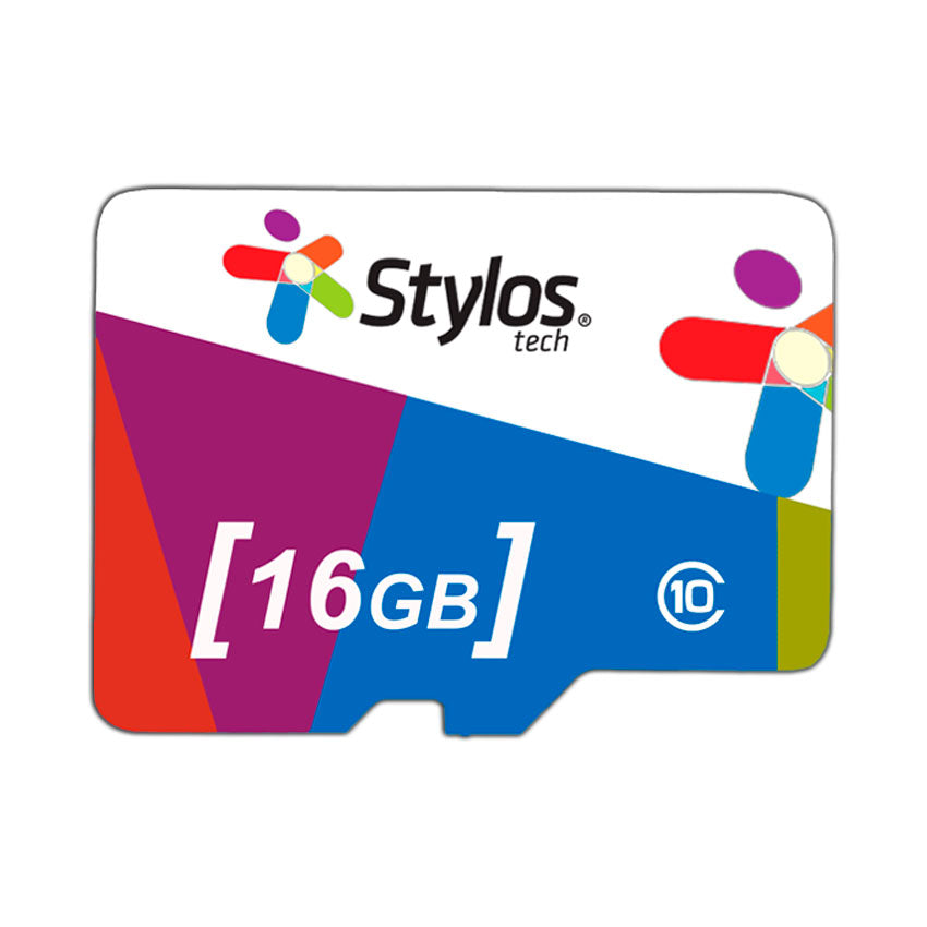 MEMORIA MICRO SD 16GB STYLOS