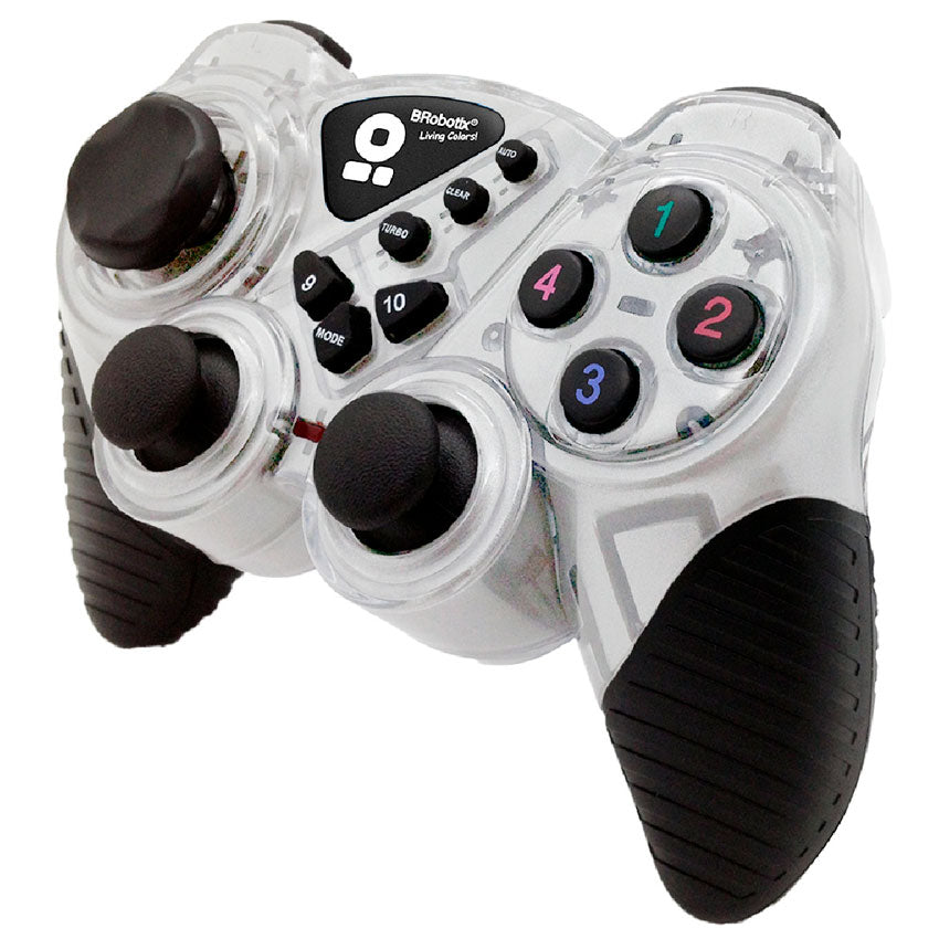 CONTROL PARA PC BROBOTIX RUMBLEPAD BLANCO