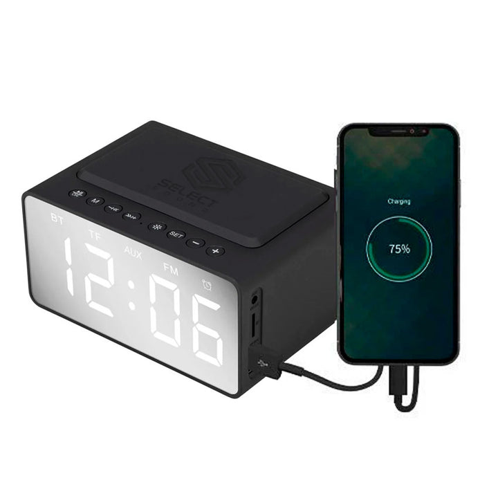 SELECT SOUND RELOJ DESPERTADOR TEMPO NEGRO